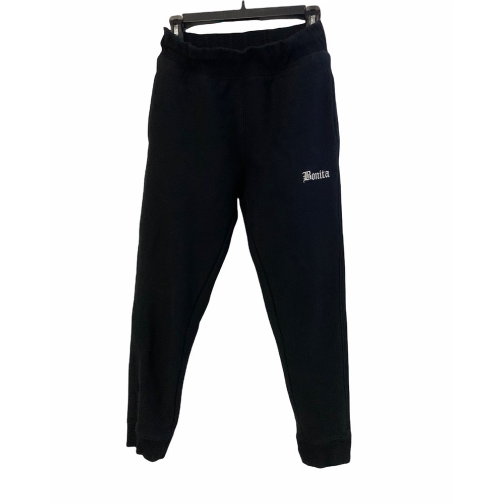 Viva La Bonita Bonita Black Joggers Size Small
